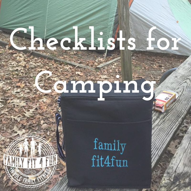 Checklists for Camping