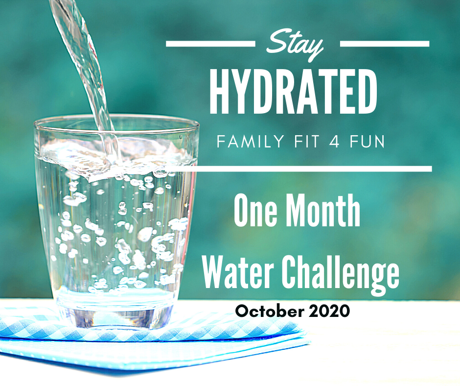 One Month Water Challenge October 2020