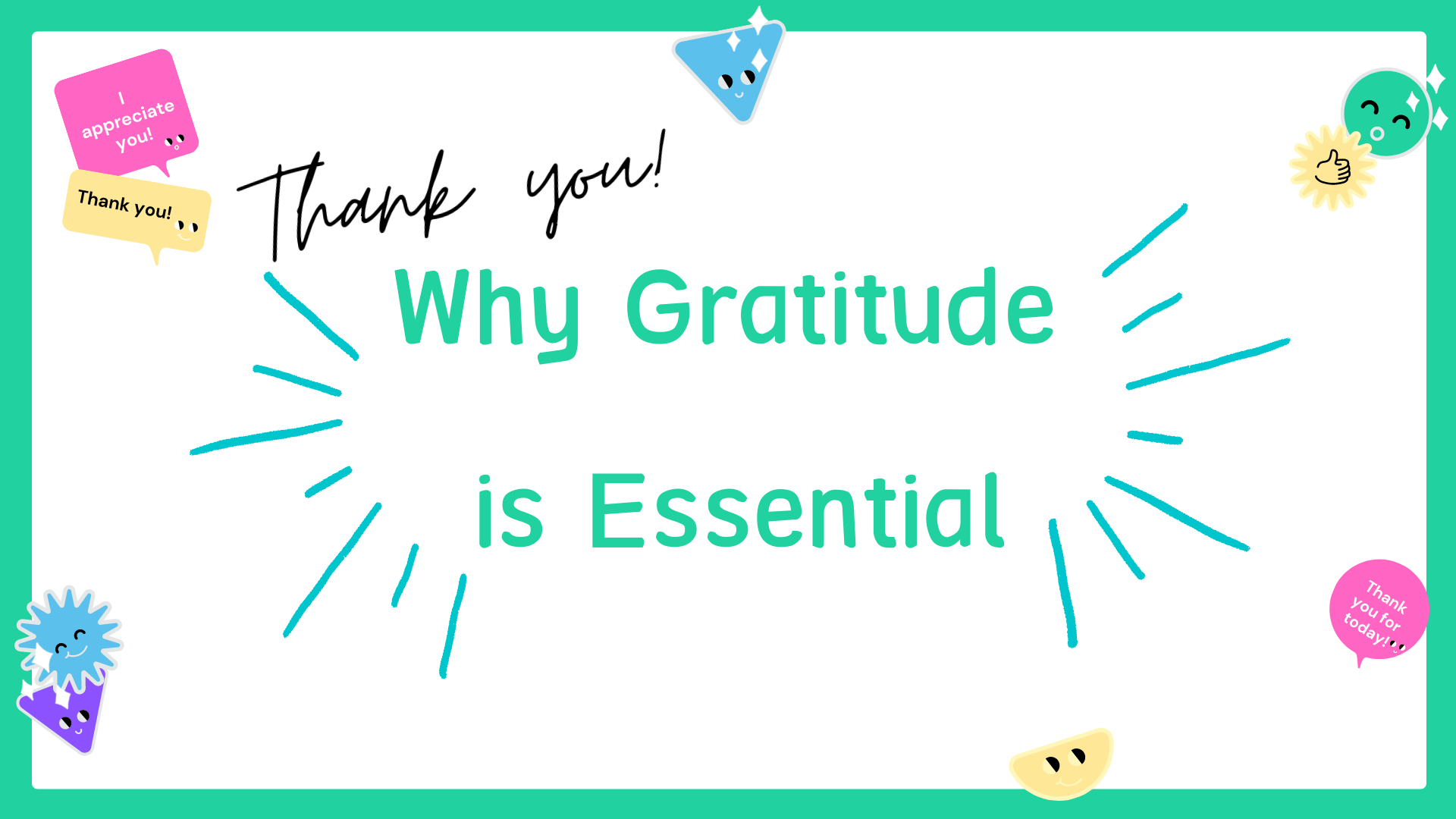 Why Gratitude is Essential