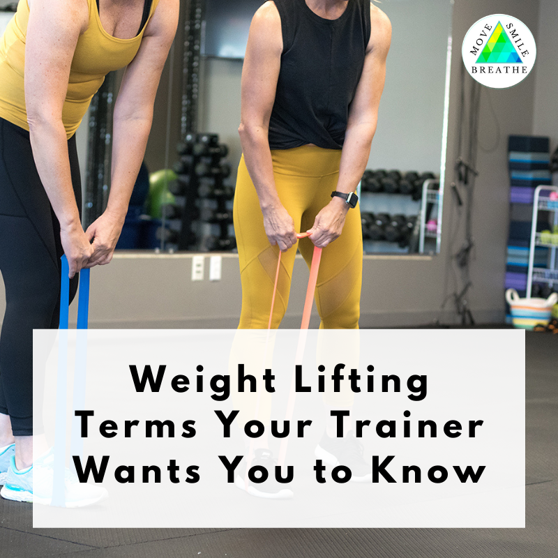 Terms Your Trainer Wants You To Know