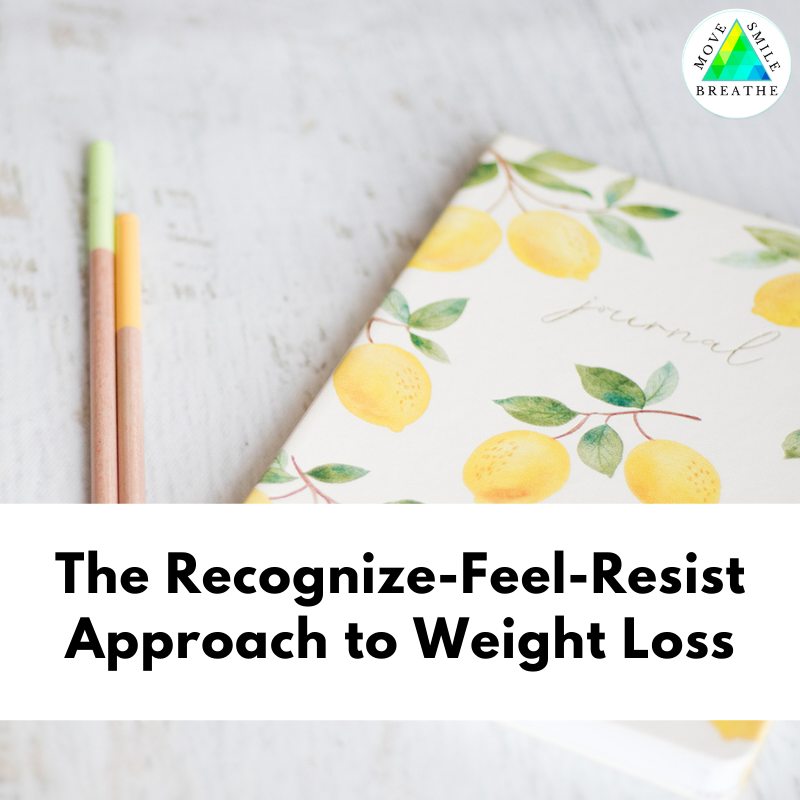 Weight Loss Tip: Recognize-Feel-Resist