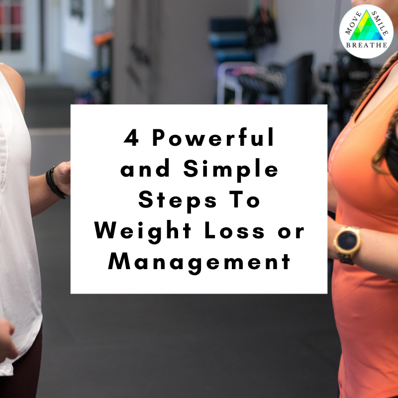 4 Powerful and Simple Weight Loss Steps